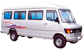 16 Seater Tempo Traveller Hire